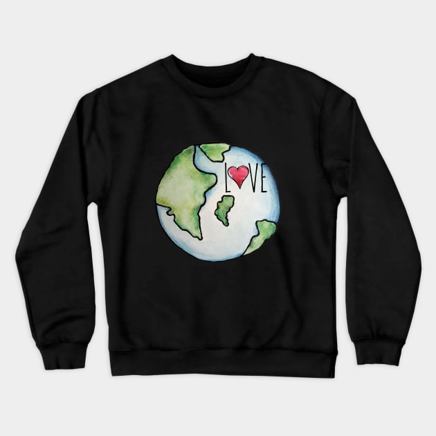 Love mother EARTH Crewneck Sweatshirt by bubbsnugg